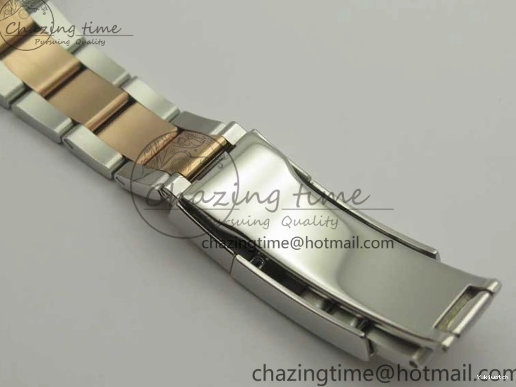 SS A2836 Dial Brown VRF Bracelet Best on SS RG 1:1 Yacht-Master 116621 Edition 0126